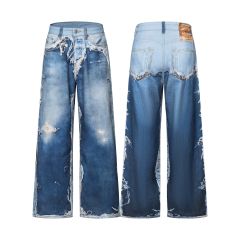 Acne Studios Distressed Denim Jeans